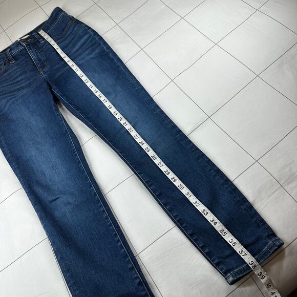 Madewell Jeans Womens 26 Blue Curvy High Rise Skinny Lanette Wash Denim Stretch - Picture 11 of 12